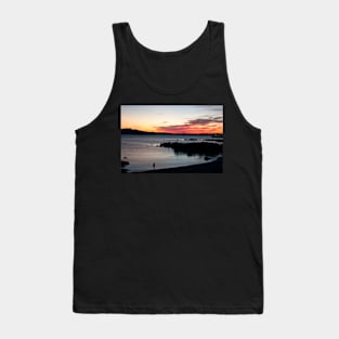 Mount Batten Beach Sunset Tank Top